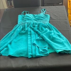 Azazie Turquoise Formal Kids Dress